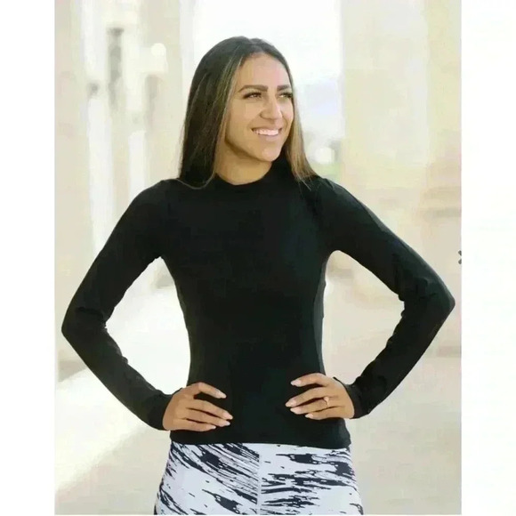 NWT ZYIA Black Adapt Long Sleeve T size XXL - Picture 1 of 10